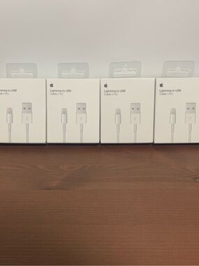 Apple Lightning to USB Cable - White